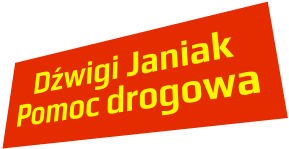 Dźwigi Janiak pomoc drogowa